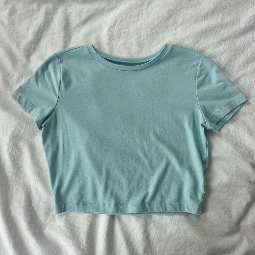 Target Baby Tee ~ Teal M